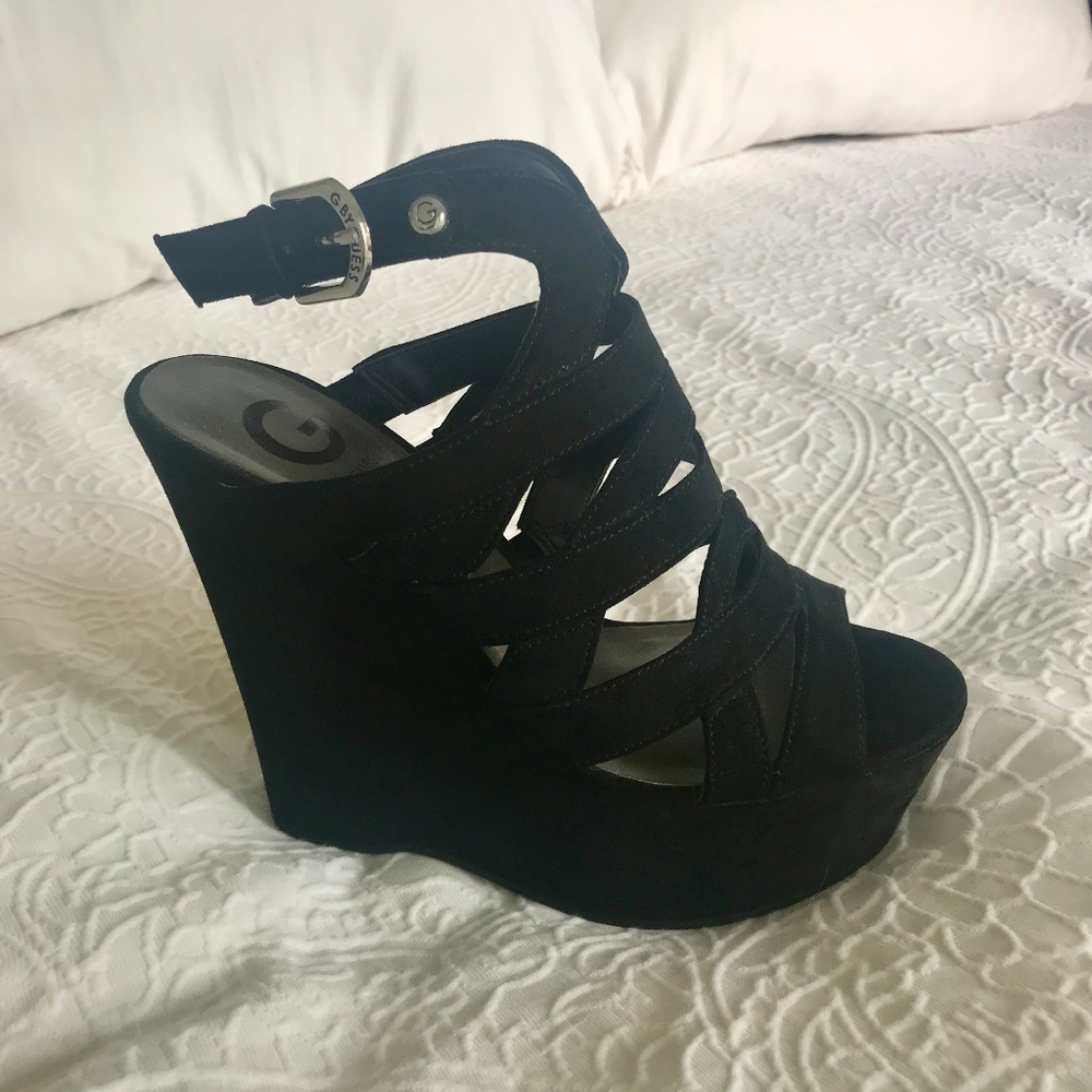 G by Guess Platform Wedges